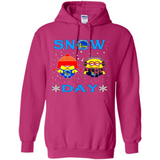 Snow Day Shirt For Golden State Warriors Vs Minion Fans pingpong