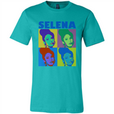 Selena Gomez Light Color - Canvas Unisex T-Shirt