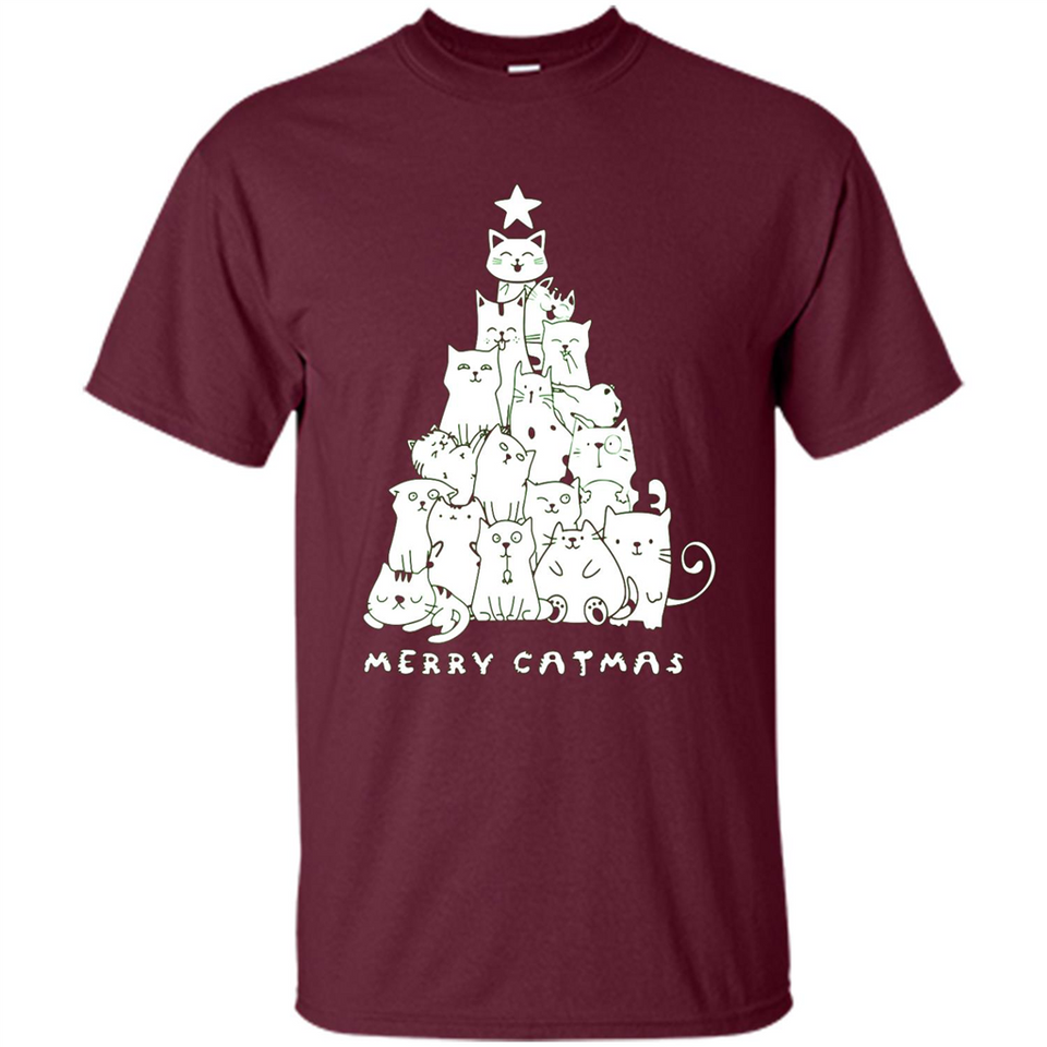 Merry Catmas - Merry Christmas Cat Lover Mug PINGPONG - Shirt