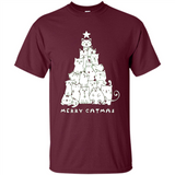 Merry Catmas - Merry Christmas Cat Lover Mug PINGPONG - Shirt