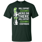 Shirt For Dr Seuss Cat And Seattle Seahawks Fans - Shirt