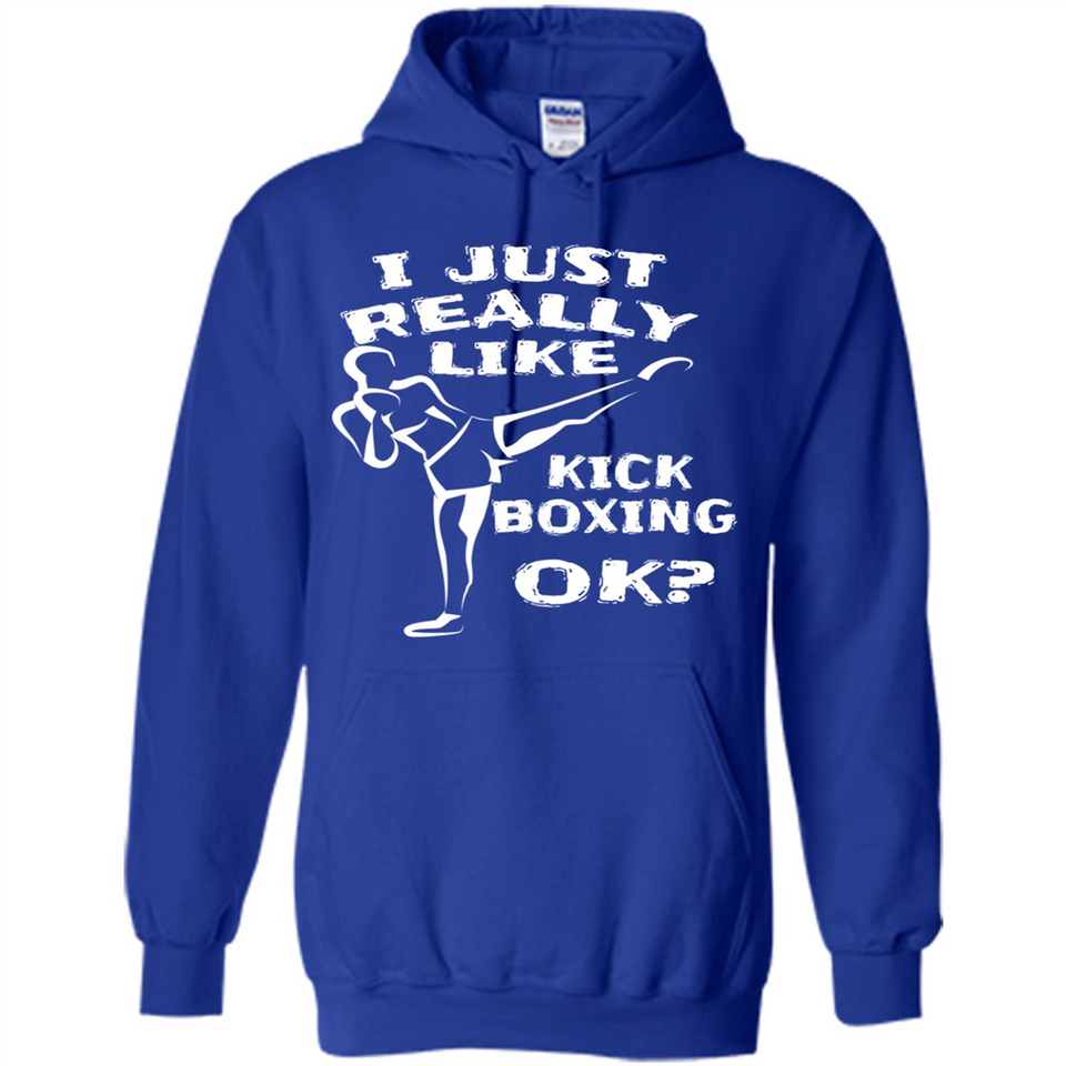 Kick Boxing Shirt Kick Boxer Boxing Workout - Hoodie