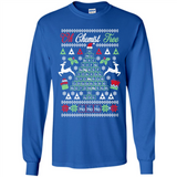 Chemist Tree Shirt Oh Chemistry Tree Ugly Christmas - Long Sleeve T-Shirt
