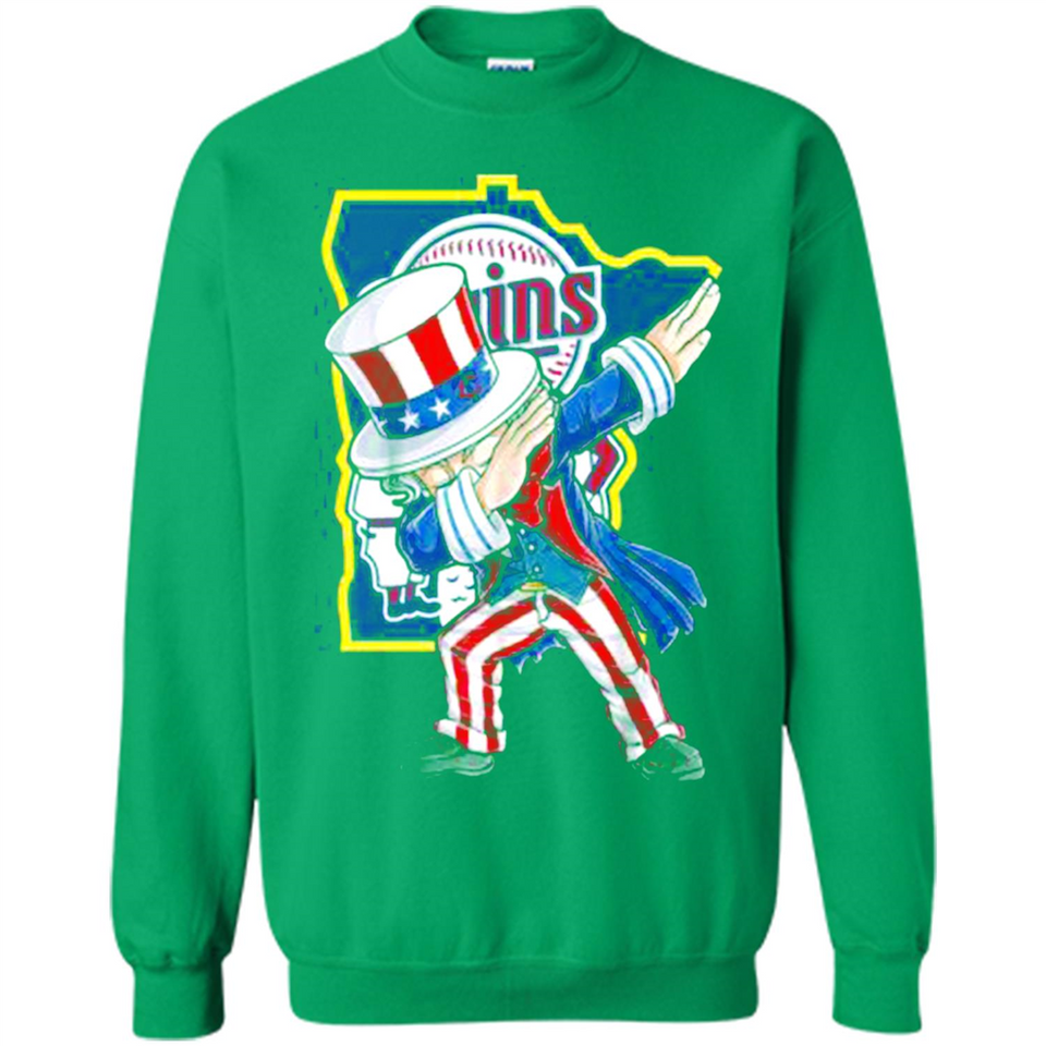 MLB MINNESOTA TWINS UNCLE SAM DABBING INDEPENDENCE DAY