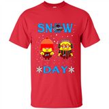 Snow Day Shirt For Cleveland Cavaliers Vs Minion Fans pingpong