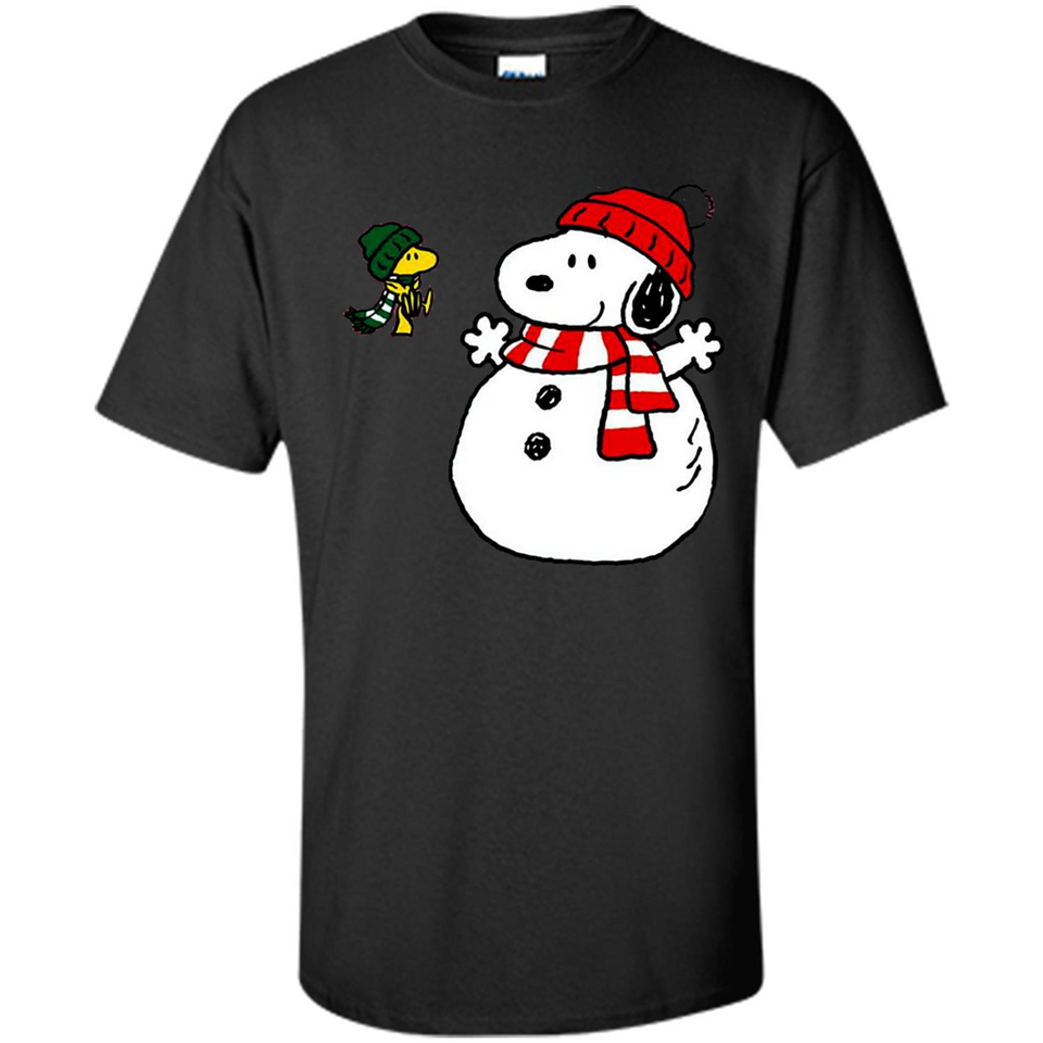 Snoopy Snowman Christmas
