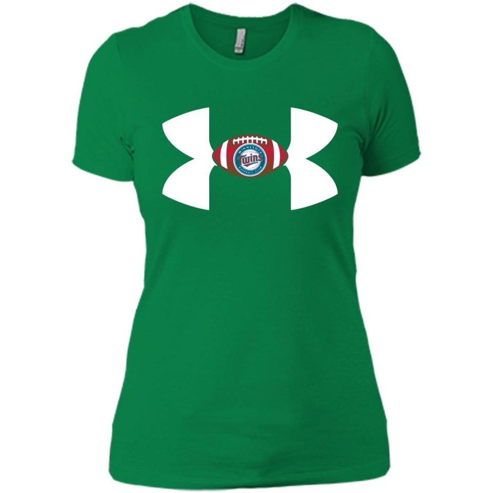 Minnesota Twins Under Armour Logo - Ladies' Boyfriend T-Shirt