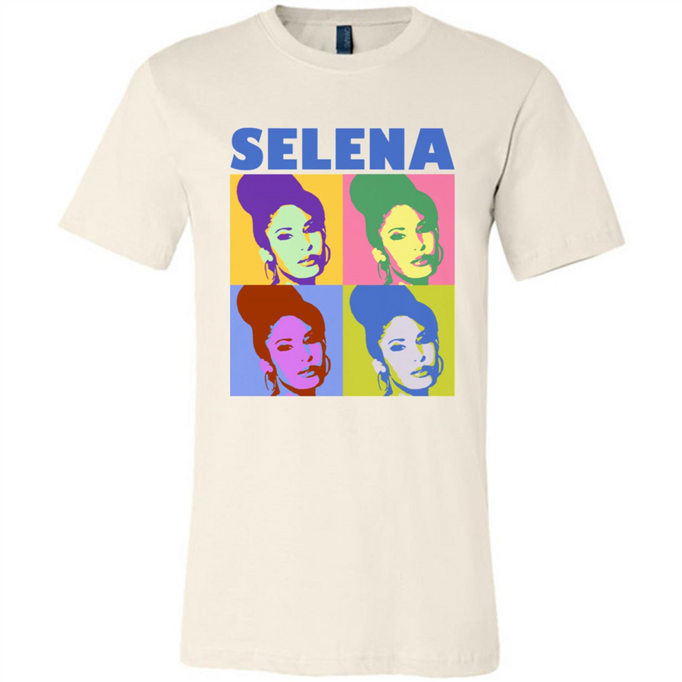 Selena Gomez Light Color - Canvas Unisex T-Shirt
