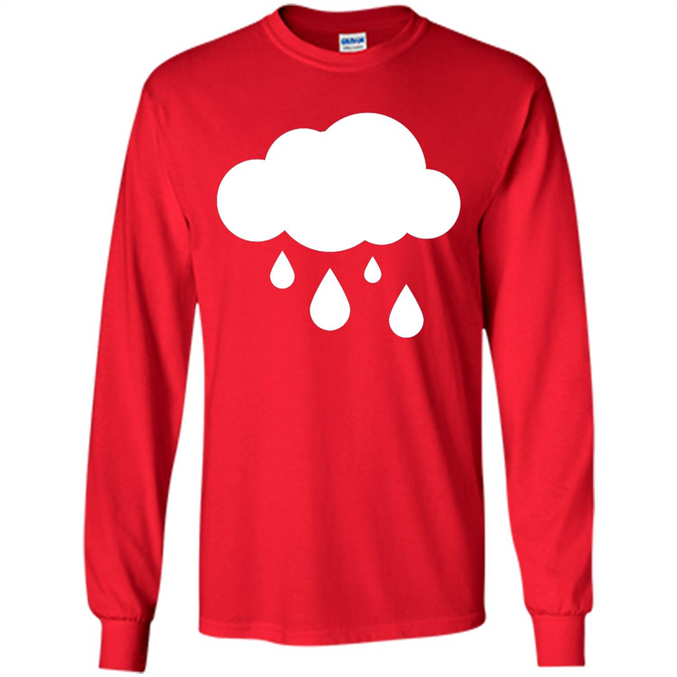 Rain Graphic Funny Black mugs PINGPONG - Long Sleeve T-Shirt