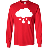 Rain Graphic Funny Black mugs PINGPONG - Long Sleeve T-Shirt