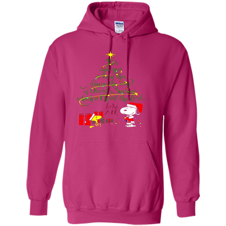 Snoopy Christmas Tree T-Shirt - Hoodie