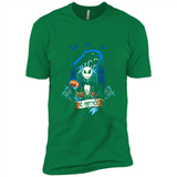 Carolina Panthers Halloween The Nightmare Before Christmas - Premium Short Sleeve T-Shirt