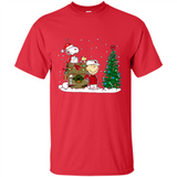 Arizona Cardinals Snoopy The Peanuts Movie Christmas Football Super Bowl pingpong - Shirt