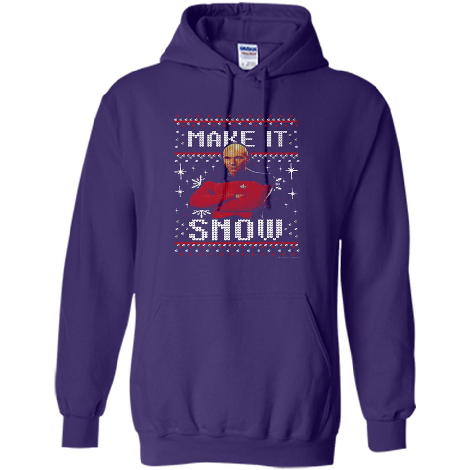 Make It Snow Jean-Luc Picard Star Trek PINGPONG
