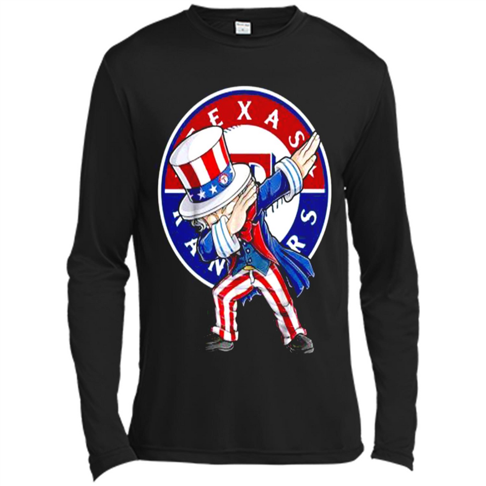 MLB TEXAS RANGERS UNCLE SAM DABBING INDEPENDENCE DAY