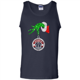 Funny Washington Wizards Glitter Grinch Monogram Ornament Christmas - Tank Top