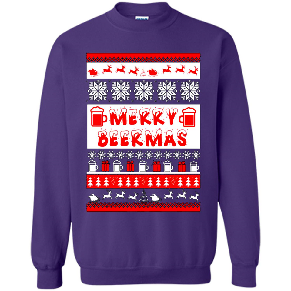 Merry Beermas Christmas sweater PINGPONG
