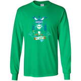 Charlotte Hornets Halloween The Nightmare Before Christmas - Long Sleeve T-Shirt
