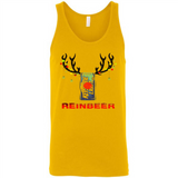 Keystone Light reinbeer Christmas - Canvas Unisex Tank