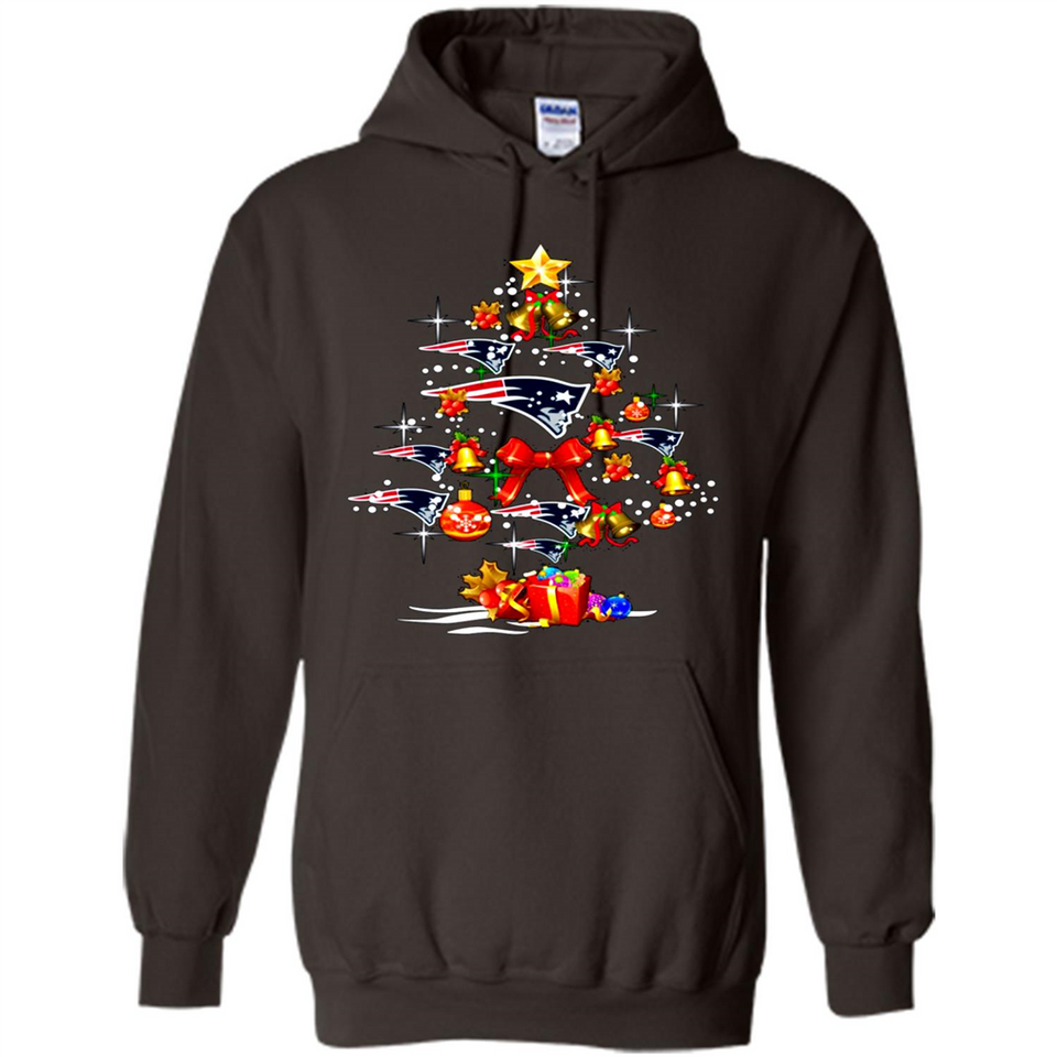 New England Patriots Christmas Tree sweater PINGPONG