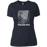 Philadelphia Pennsylvania City Map Souvenir