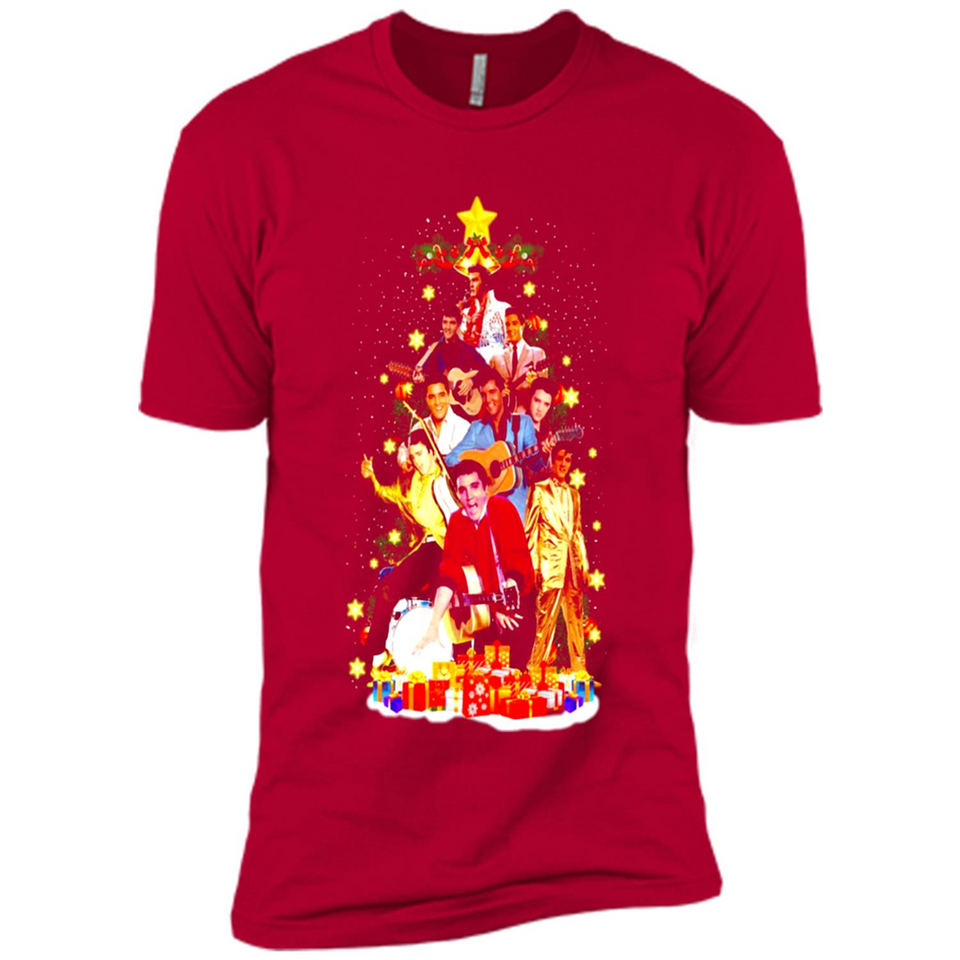 Glitter Rhinestone Christmas Elvis Presley Christmas PING PONG