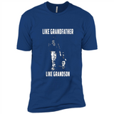 Chicago White Sox GrandFather Like GrandSon - Premium Short Sleeve T-Shirt