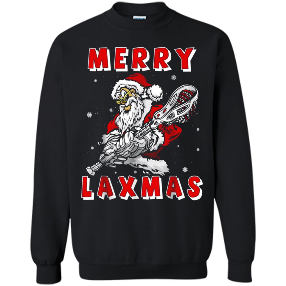 Lacrosse Merry Laxmas Santa - Sweatshirt