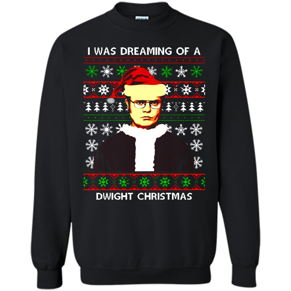 I'm dreaming of a Dwight Christmas sweatshirt - Sweatshirt