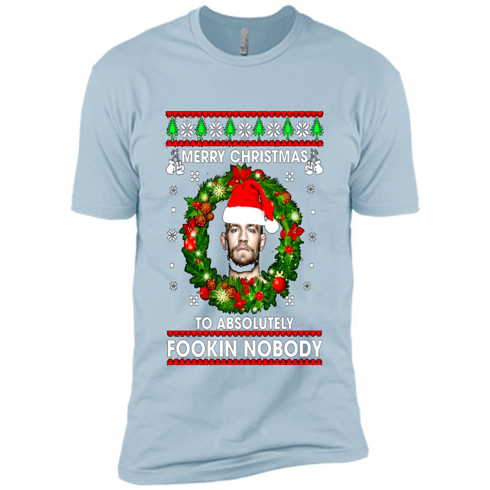 Merry Fookin Christmas Conor Mcgregor sweater PINGPONG
