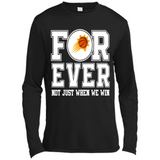 Phoenix Suns Forever For ever not just when we win - Canvas Long Sleeve T-Shirt