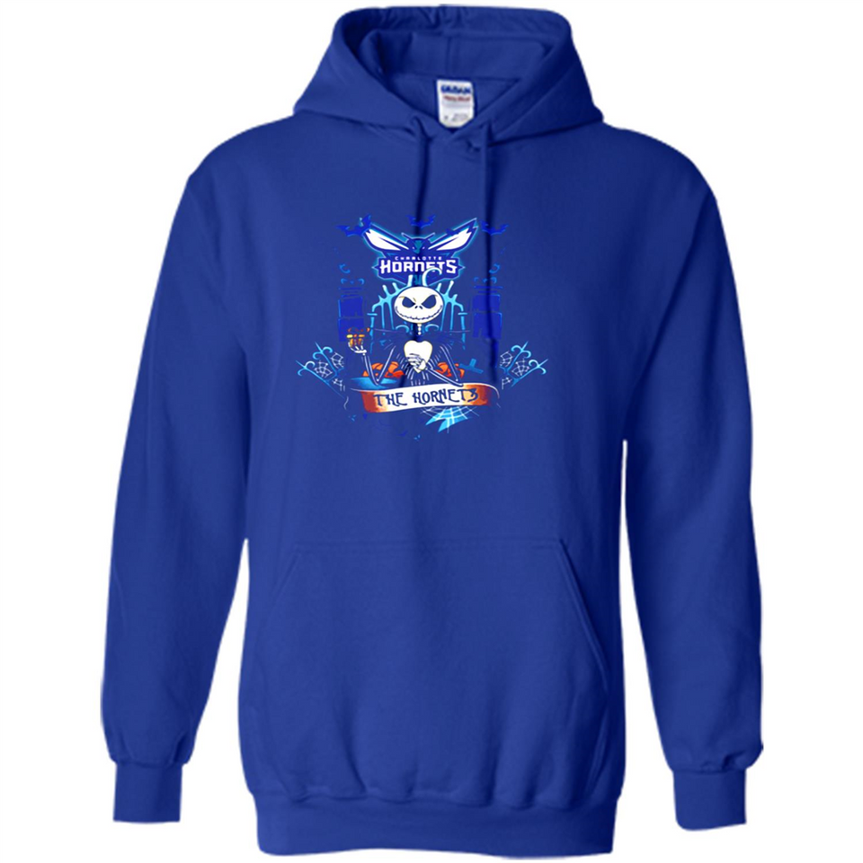 Charlotte Hornets Halloween The Nightmare Before Christmas - Hoodie