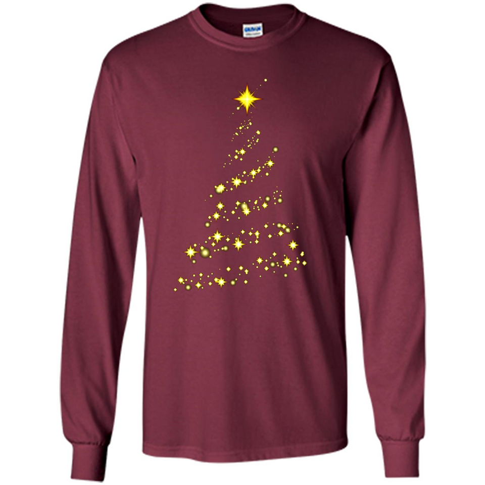 Modern Christmas Tree Light Led Merry Xmas Mug PINGPONG - Long Sleeve T-Shirt