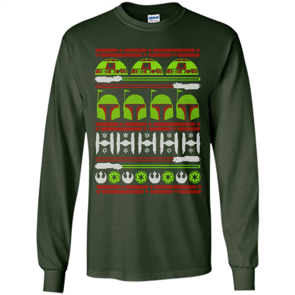 Star Wars - Boba Fett Christmas - Long Sleeve T-Shirt