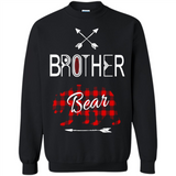 Brother Shirt Buffalo Plaid Family Camping Bear Tee - Sweatshirt