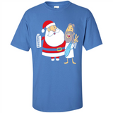 Eggnog Santa And Jesus Christmas