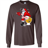 Tampa Bay Buccaneers Santa Claus Toilet