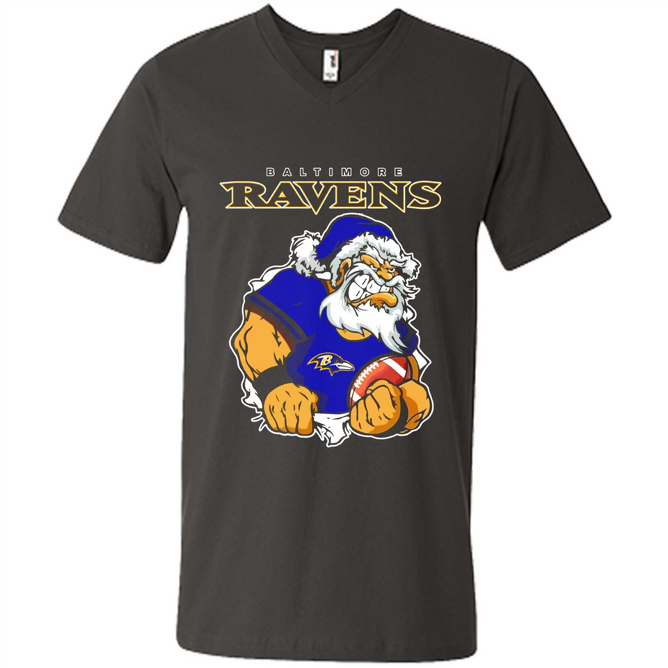 Grumpy Santa Claus Baltimore Ravens Football Team PINGPONG