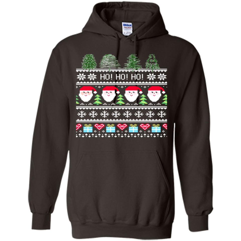 Ugly Merry Christmas Tree Santa Snowflakes