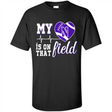 Northwestern Wildcats Football My Heart is on that Field - Shirt