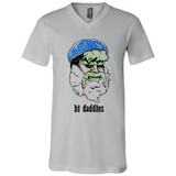 Mens Cotton Candy Randy - Canvas Unisex V-Neck