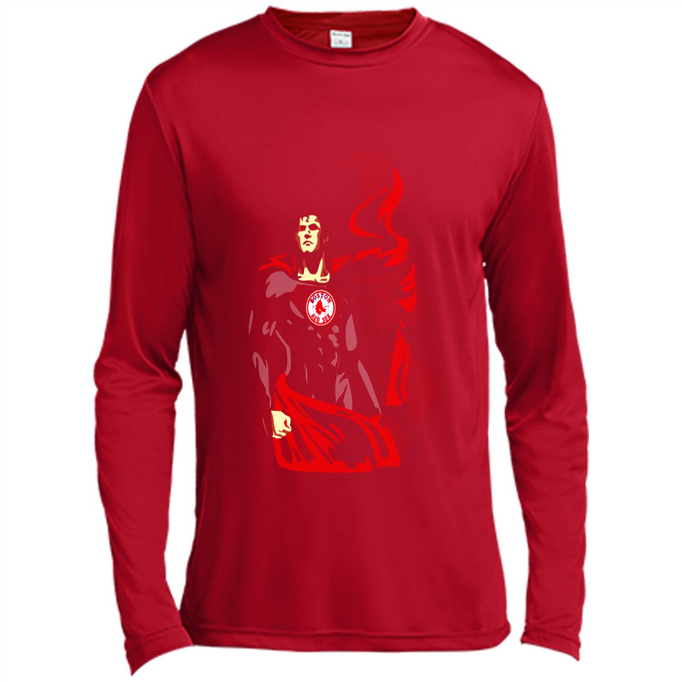Boston Red Sox Shirt For Fans - Canvas Long Sleeve T-Shirt