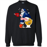 Tennessee Titans Santa Claus Toilet