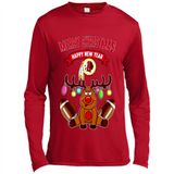 Washington Redskins NFL Reindeer Funny Merry Christmas And Happy New Year