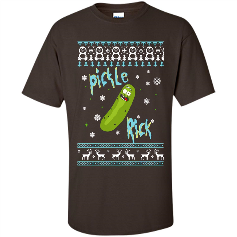 Rick and Morty Pickle Rick Ugly Christmas Sweater - Shirt