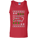 Naughty Nice I Tried Christmas sweatshirt PINGPONG
