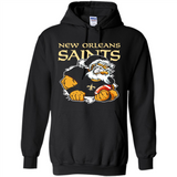 Grumpy Santa Claus New Orleans Saints Football Team PINGPONG