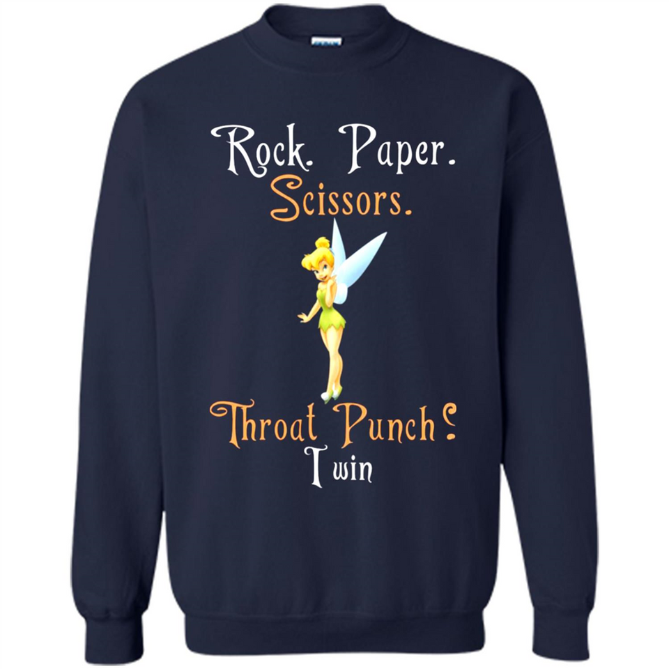 Tinker Bell Rock Paper Scissors Throat Punch I win PINGPONG