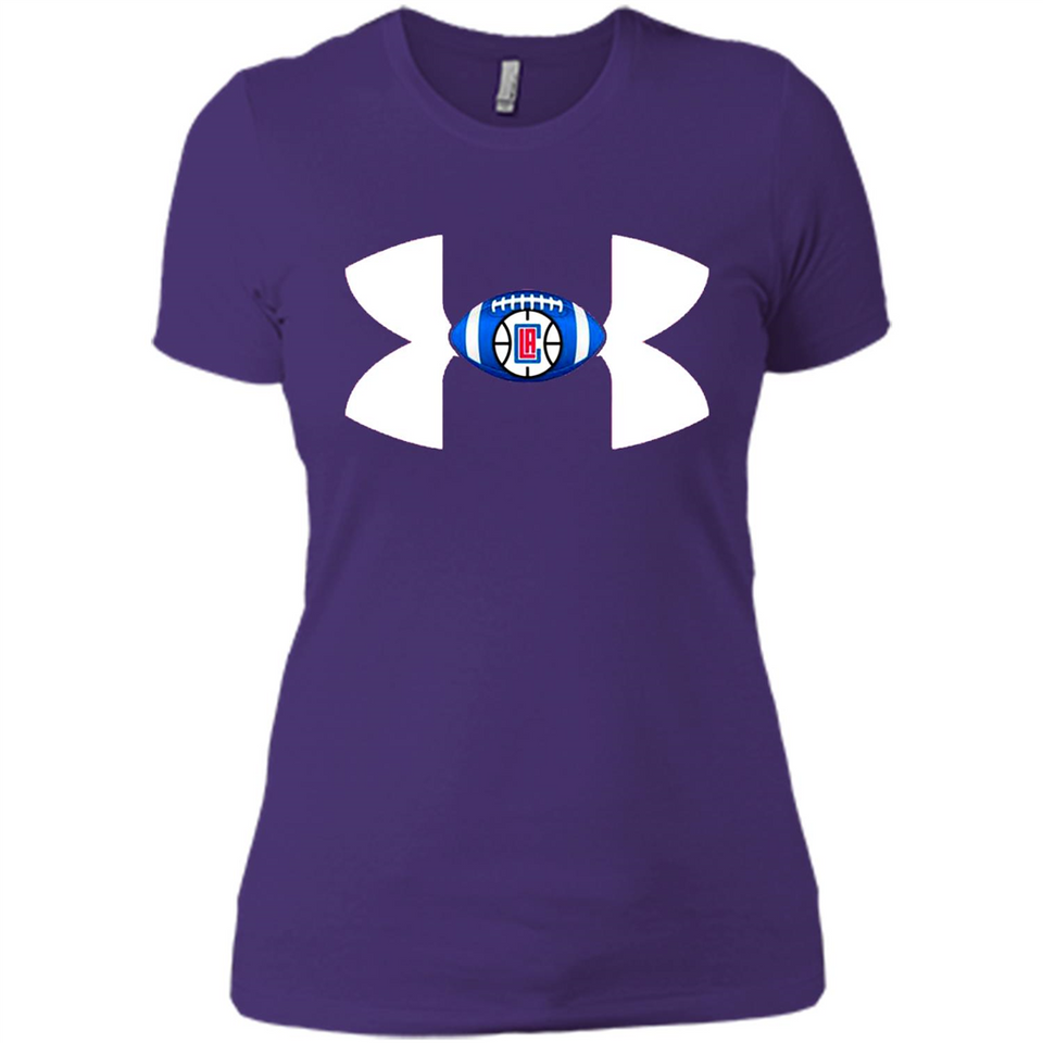 Los Angeles Clippers Under Armour Logo - Ladies' Boyfriend T-Shirt