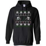 Christmas Ugly Sweater Cycling - Best Ugly Christmas Sweater - Hoodie